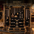 Brelorh™ Nocturne Black Art Deco Jewelry Cabinet — image 1