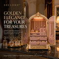 Brelorh™ Rosalind Blush Arched Jewelry Cabinet — image 1